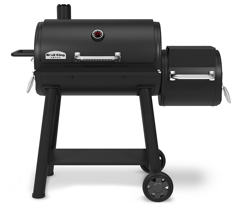 Barbecue fumoir XXL pour grillades au gout incomparable.