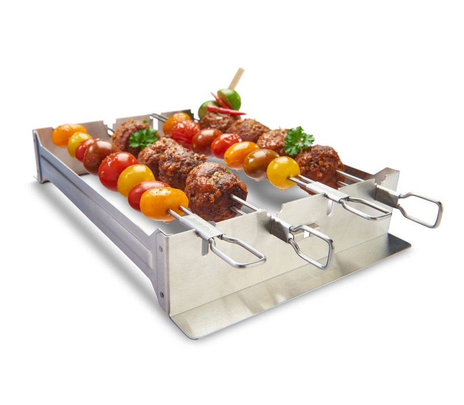 Brochettes pour Barbecue 33 Pièces Pic a Brochette INOX Kebab