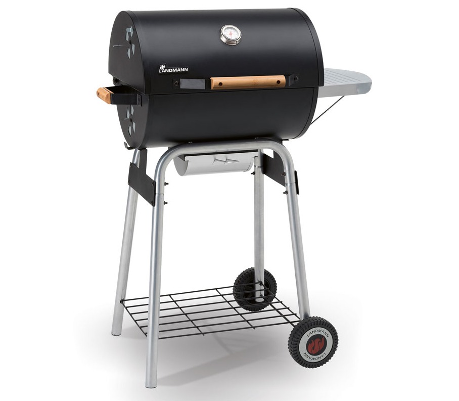 Barbecue Plancha Bi-Energy Gun Metal Brasero