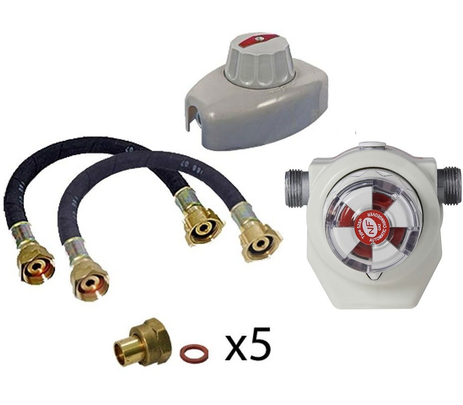 Coffret Bi Bouteille Propane 4 Kg