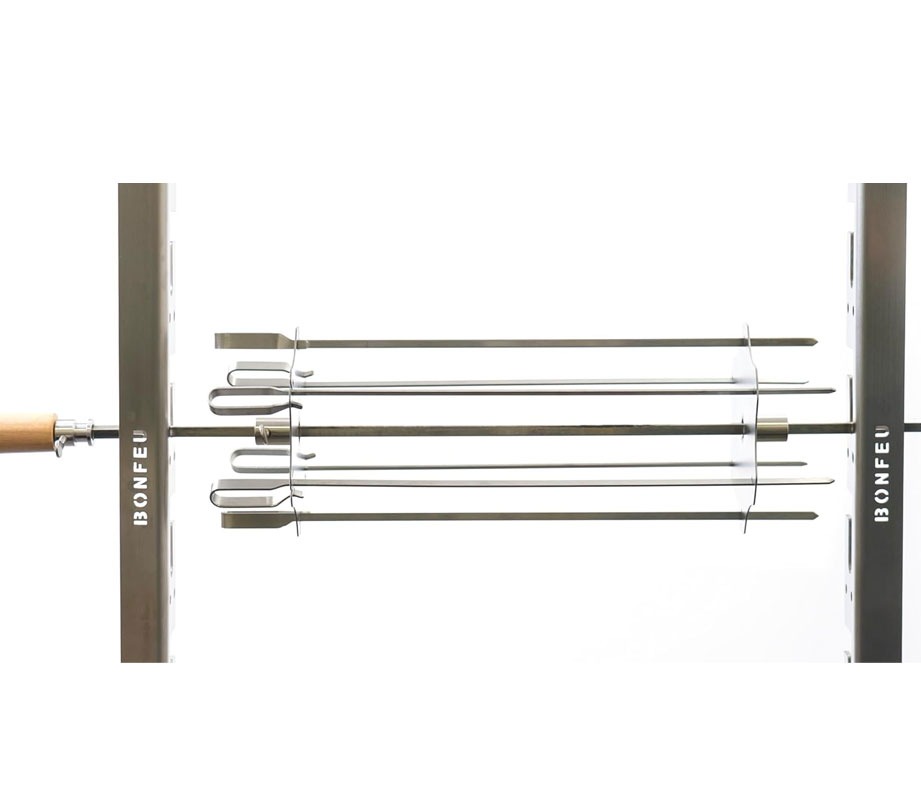 Set de brochettes pour rotisserie BonFeu