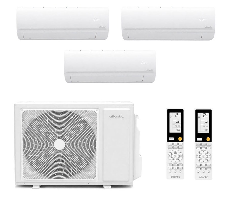 Pack Trisplit Atlantic MURAO SMART 2 Chambres 15m² - 1 Chambre 20m²