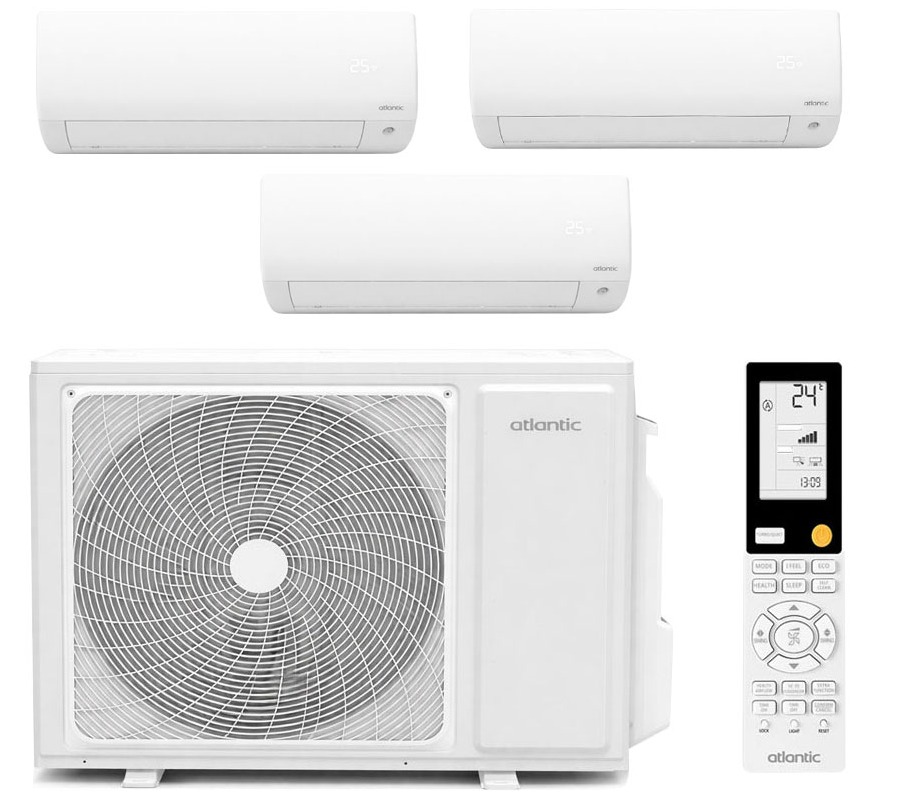 Pack Trisplit Atlantic MURAO PREMIUM Salon de 50m² - 2 Chambres 15 et 20m²