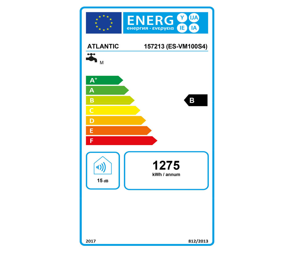 Atlantic - BAC DE RÉCUPÉRATION D'EAU LINEO PLAT 100 L à 150 L - 341073