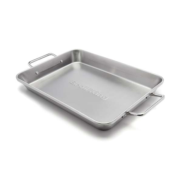 Accessoire barbecue Lechefrite rectangulaire inox