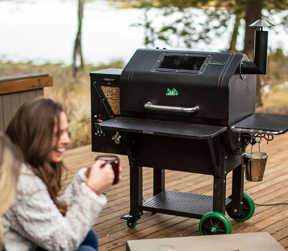 Barbecue pellets GMG Ledge Prime noir