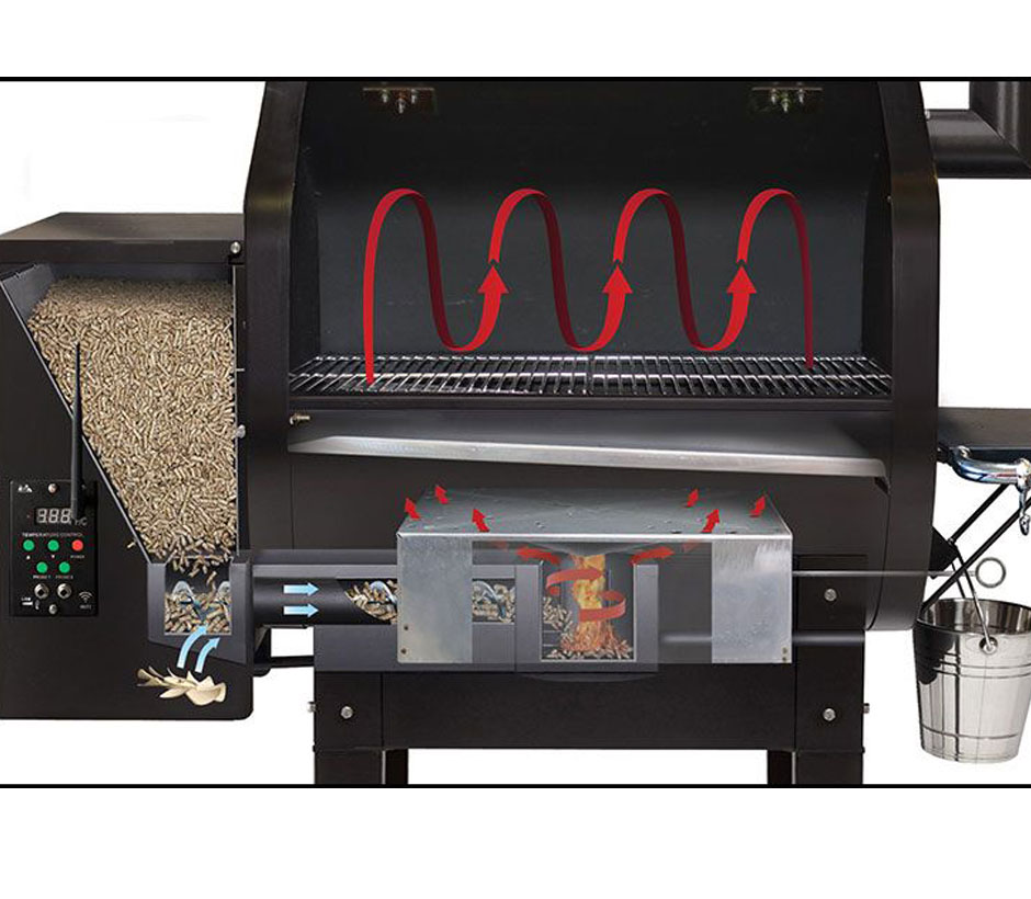 Barbecue pellets GMG Ledge Prime noir