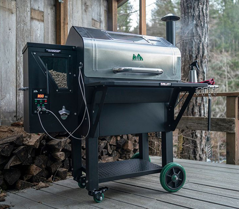 Barbecue pellets GMG Ledge Prime inox