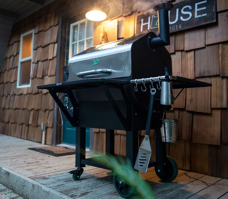 Barbecue pellets GMG Ledge Prime inox