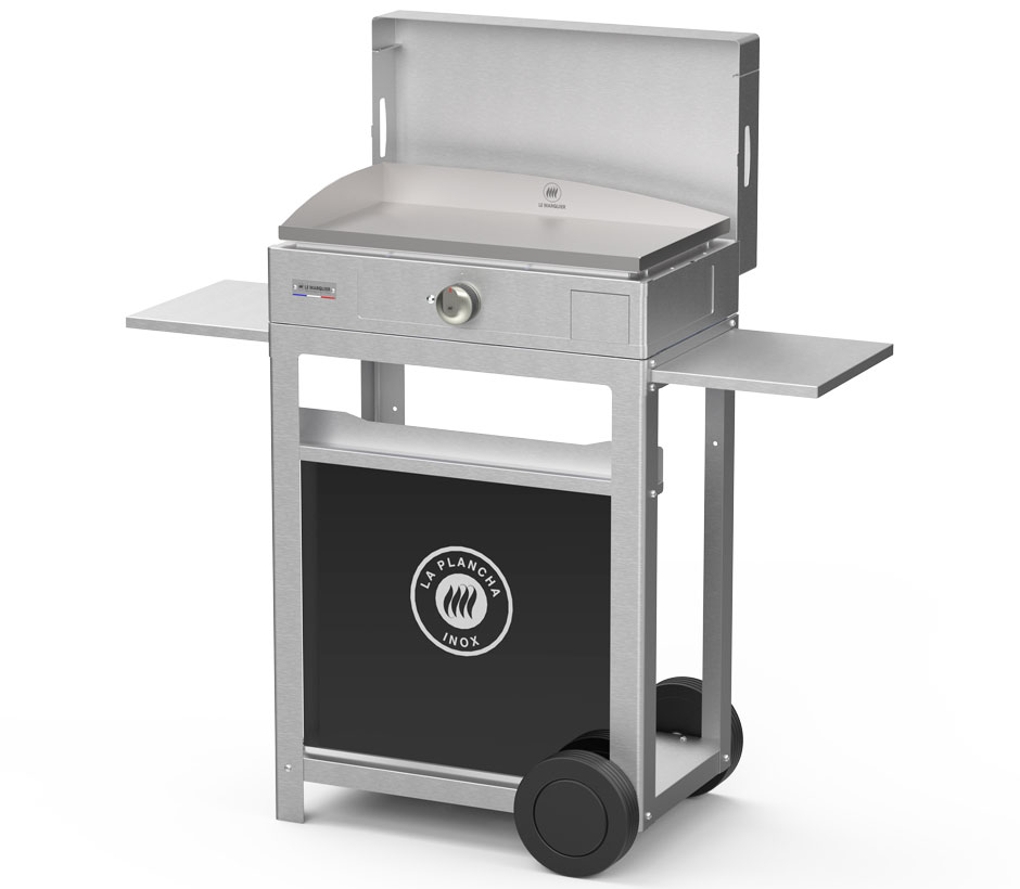 Plancha sur chariot Inox Electrique Edition