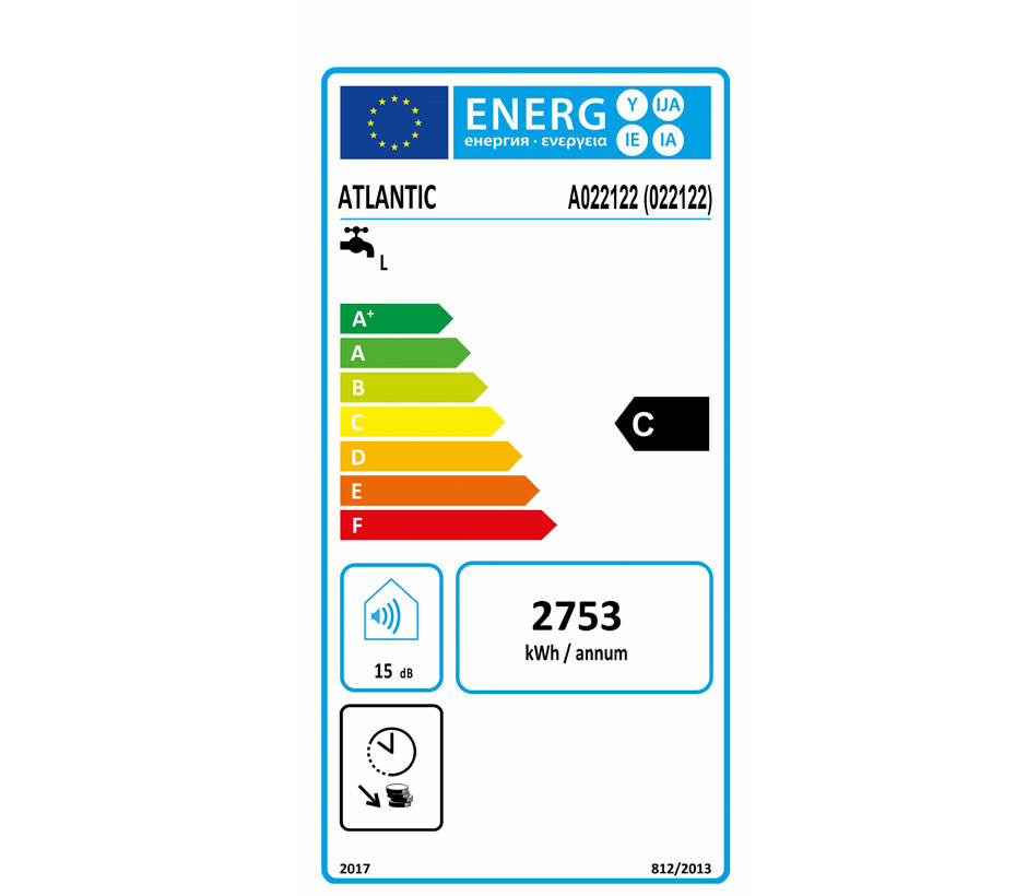 Chauffe eau electrique 300L ATLANTIC chaufféo vertical sur socle