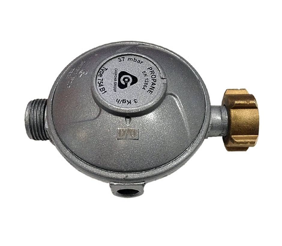 Détendeur de Gaz pour Bouteille Propane Butane :: Regulateur GPL 37mbar ::  Neuf!