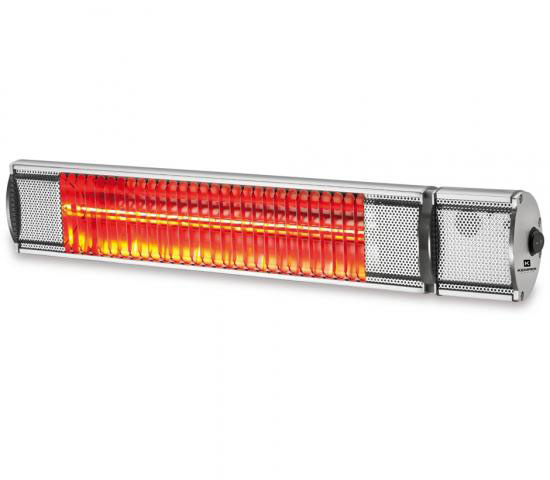 Chauffage radiant Soleado IP55 2000W Telecommande