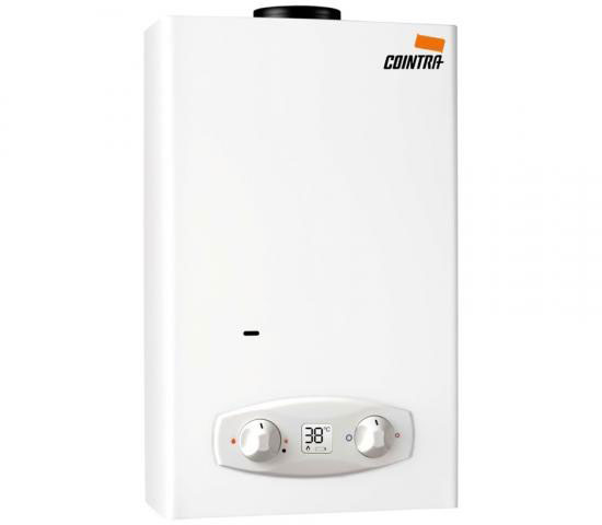 Chauffe eau gaz naturel Low Nox thermostatique étanche 14 litres a ventouse