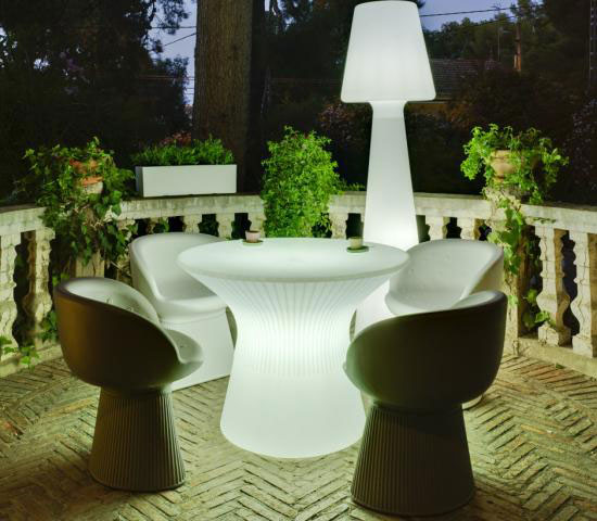 Eclairage Décoration extérieur Table Capri 75