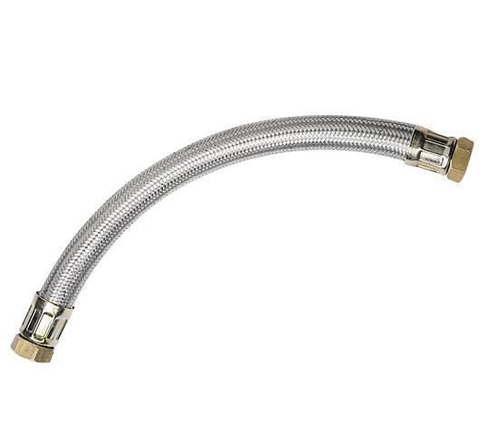 Pièce chauffe eau Flexible Inox Ff 15x21 50 Cm 