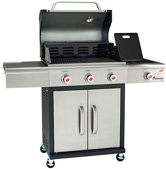 Barbecue gaz Triton PTS 3.1 Inox