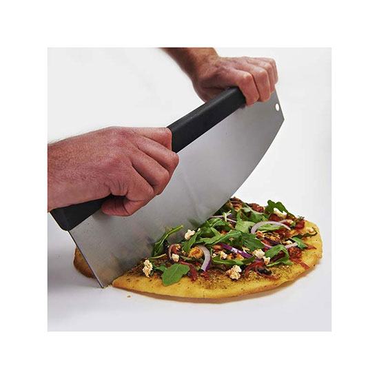 Accessoire barbecue Coupe Pizza Mezzaluna