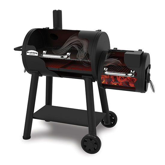 Barbecue charbon de bois Fumoir Smoke Offset XL