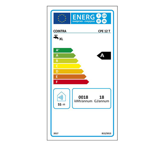 Chauffe eau gaz naturel Low Nox thermostatique étanche 11 litres