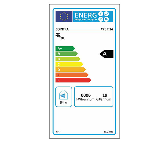 Chauffe eau gaz naturel Low Nox thermostatique étanche 14 litres