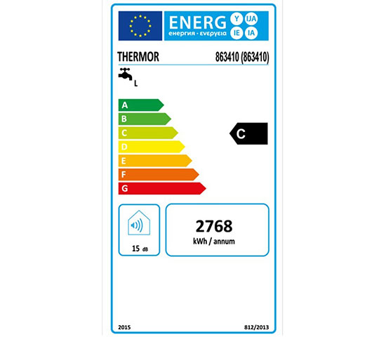 Chauffe eau horizontal Thermor Blindé 100 Litres R.coté