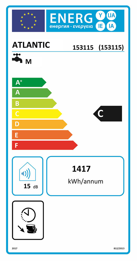 Chauffe eau stéatite Atlantic Zeneo 150 Litres Aci