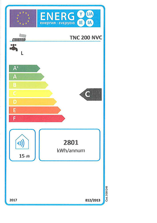 Chauffe eau électrique 200 Litres Vertical  200 L