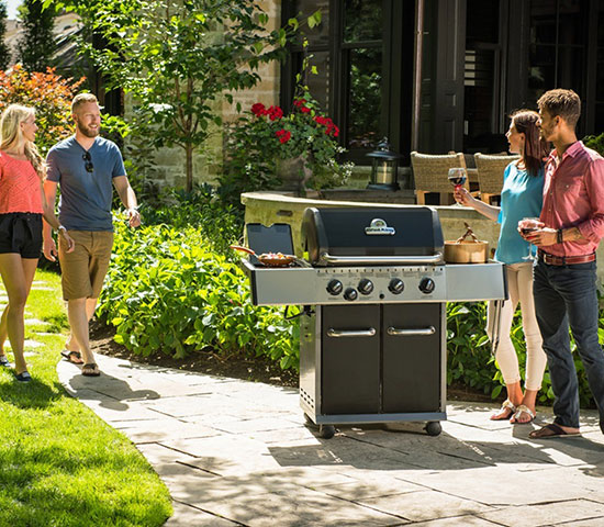 Barbecue gaz Broil King Crown 440 Black