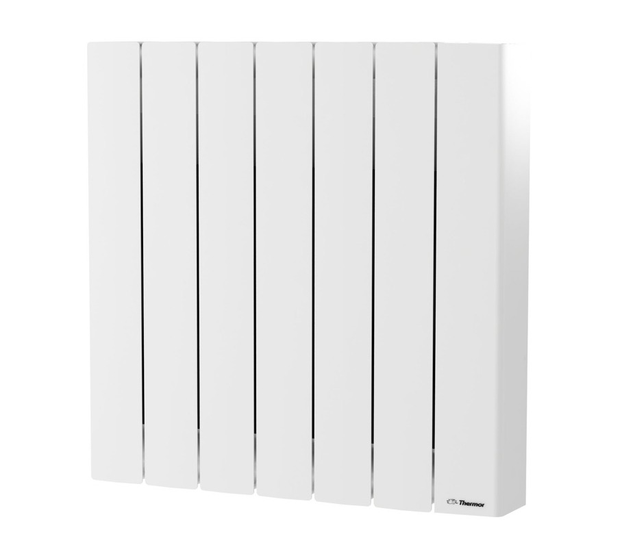 Radiateur à inertie Bilbao 3 bas gris ardoise 1000 w - Thermor