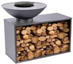 Brasero Plancha Onyx 80 avec table et housse