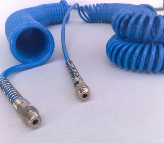 Tube air comprimé Spirale En Polyurethane 5x8mm / 8m